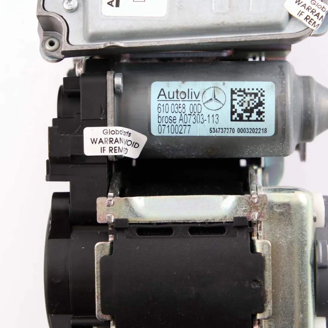 Mercedes W212 Cintura Di Sicurezza Anteriore Destra O/S Nero - SKU A2128607685 - Numero di parte A2128607685