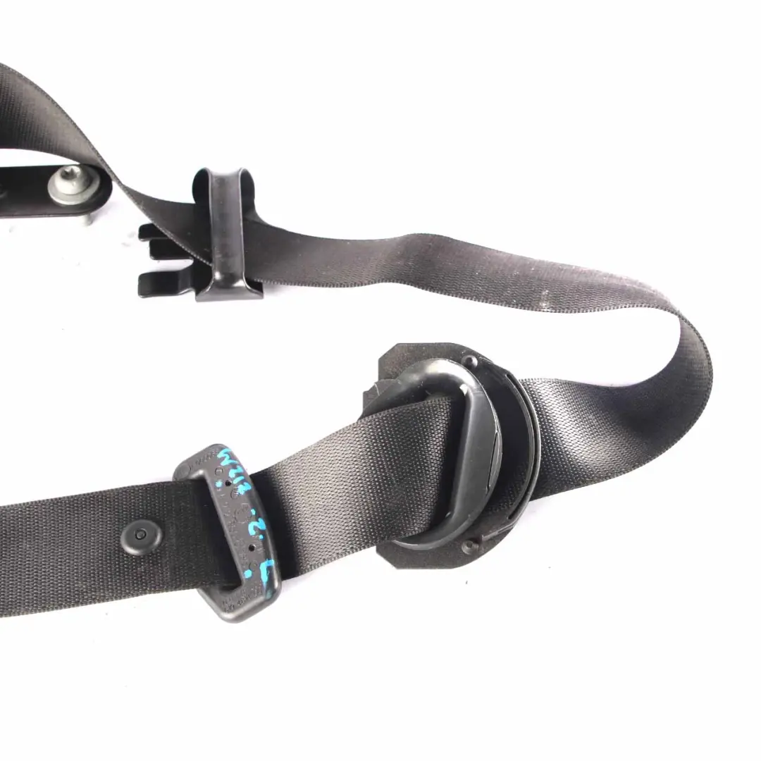Mercedes W212 Seat Belt Safety Front Left N/S Black - SKU A2128608585 - Part number A2128608585