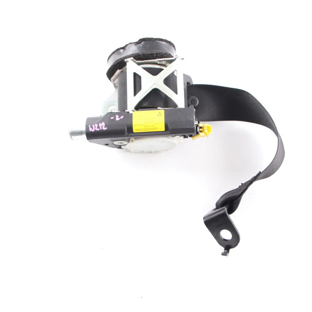 Mercedes W212 Seatbelt Rear Left N/S Seat Safety Belt Black - SKU A2128609585 - Part number A2128609585