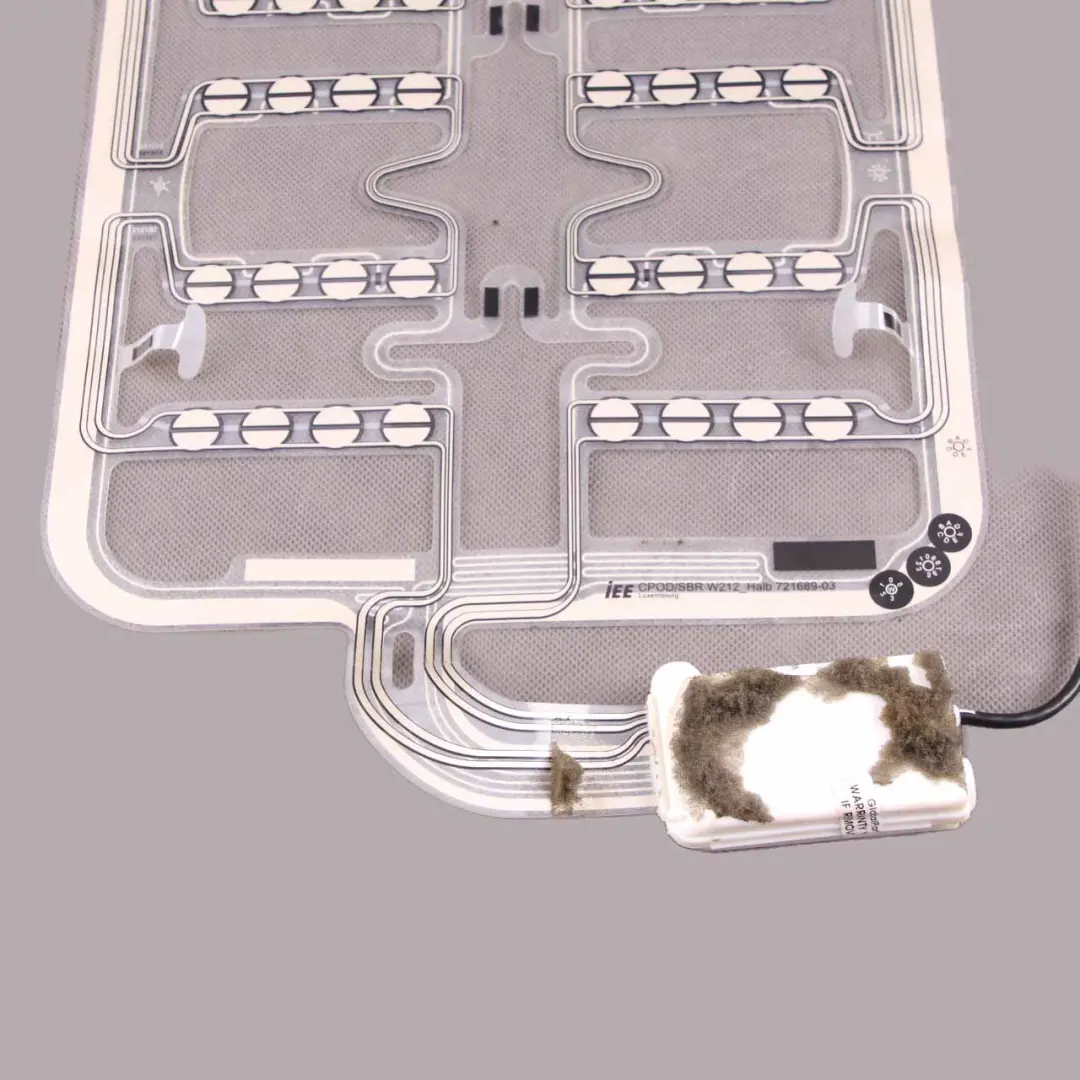 Mercedes W212 Front Passenger Seat Occupancy Mat Sensor Control Unit - SKU A2128700110 - Part number A2128700110