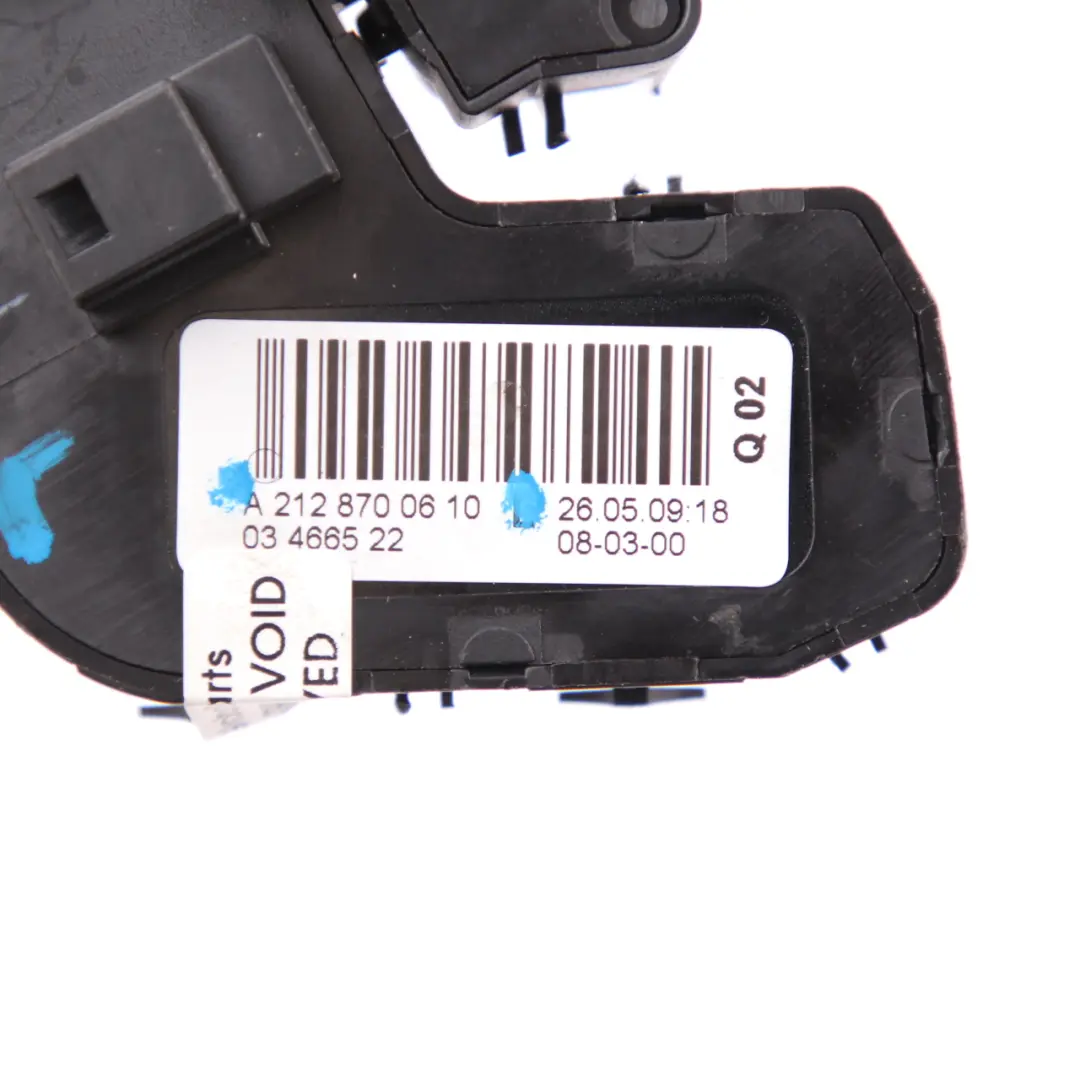  Door Switch Mercedes W207 W212 Seat Regulation Front Left N/S - SKU A2128700610 - Part number A2128700610