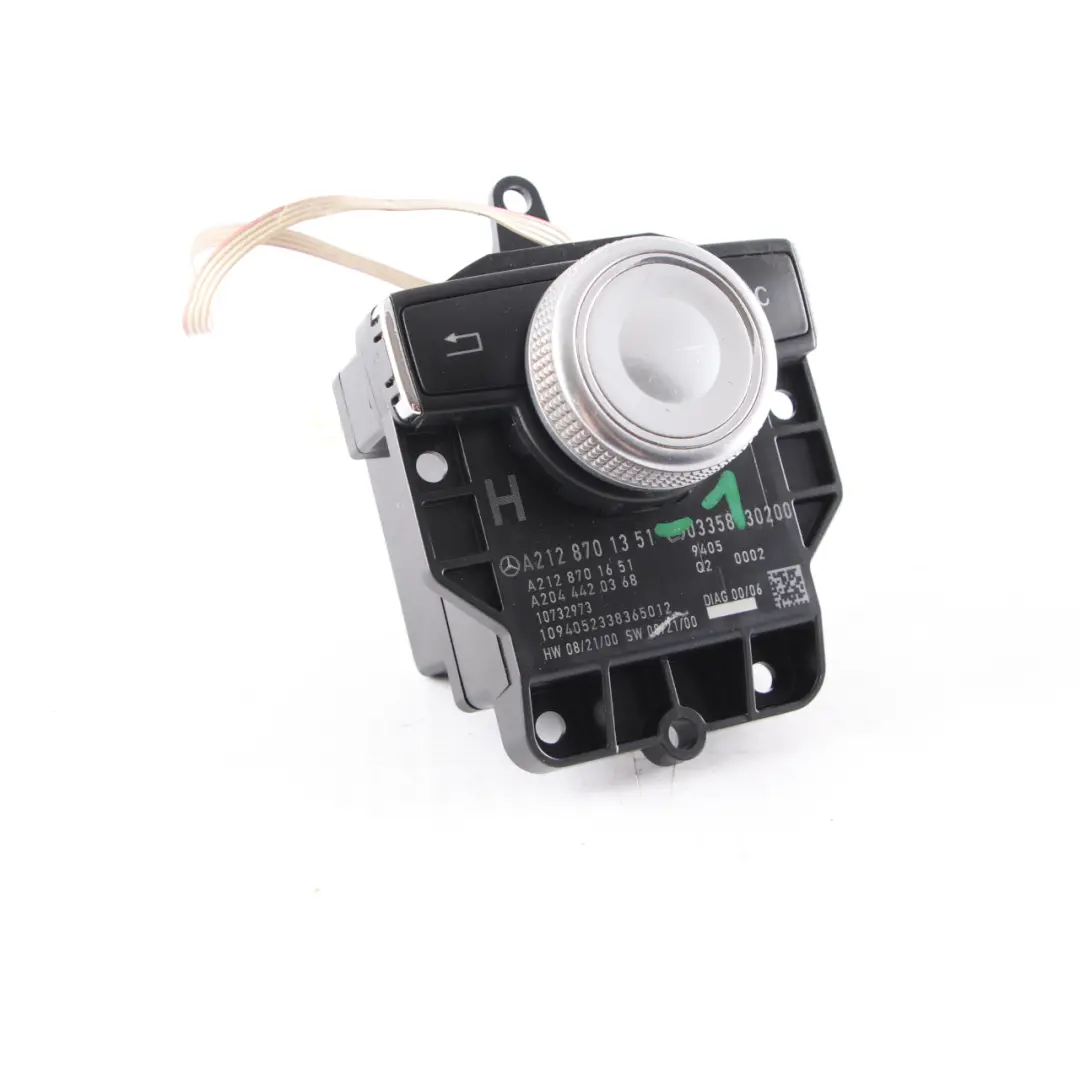 Radio Control Function Button Knob Controller Unit to Mercedes W212 with Part number A2128701351 Mercedes W212 Radio Control Function Button Knob Controller Unit - SKU A2128701351-1 - Part number A2128701351