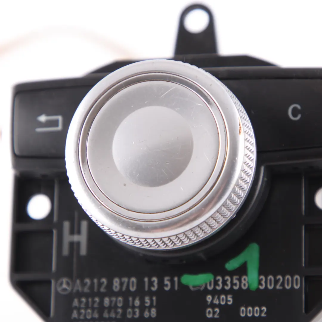 Radio Control Function Button Knob Controller Unit to Mercedes W212 with Part number A2128701351 Mercedes W212 Radio Control Function Button Knob Controller Unit - SKU A2128701351-1 - Part number A2128701351
