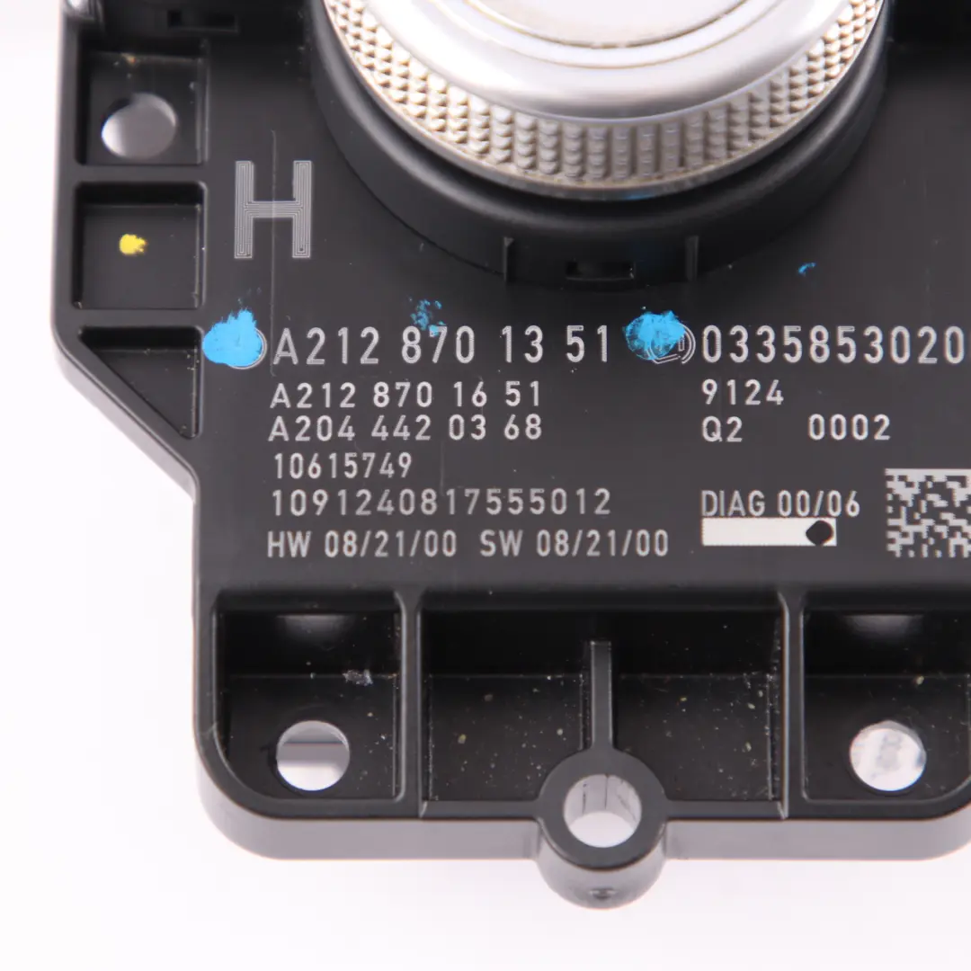 Radio Controllo Funzione Pulsante Manopola Controllo per Mercedes W212 con numero di parte A2128701351 Mercedes W212 Radio Controllo Funzione Pulsante Manopola Controllo - SKU A2128701351 - Numero di parte A2128701351