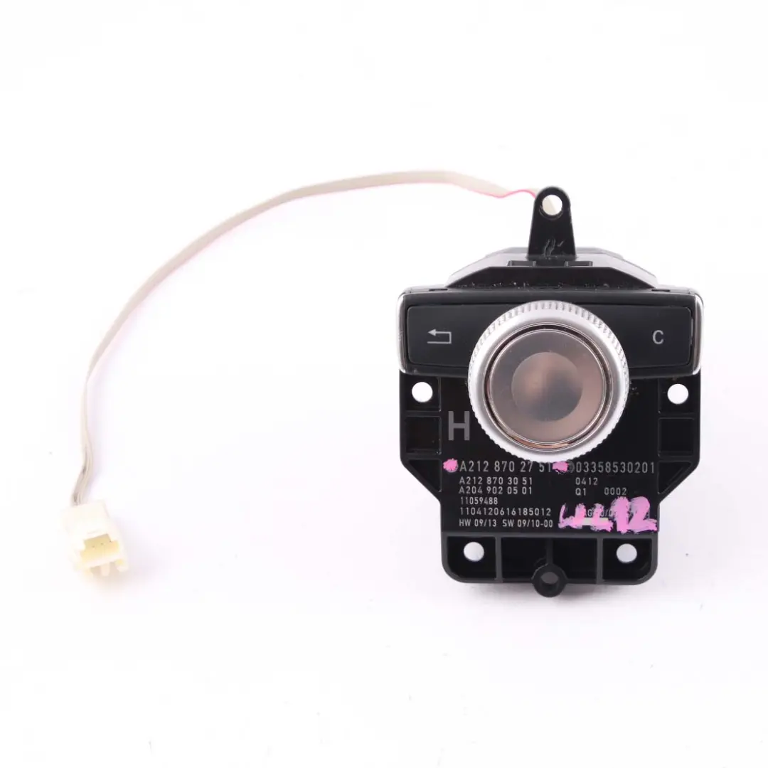 Comand Navi CD Pulsante Pannello Controllo per Mercedes W212 con numero di parte A2128702751 Mercedes W212 Comand Navi CD Pulsante Pannello Controllo - SKU A2128702751-1 - Numero di parte A2128702751