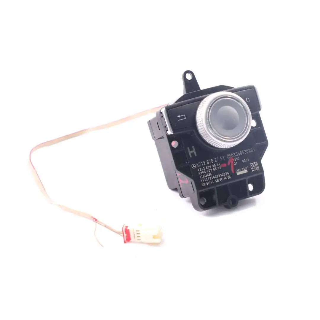 Comand Navi CD Interruptor Pulsador Panel Control para Mercedes W212 con número de pieza A2128702751 Mercedes W212 Comand Navi CD Interruptor Pulsador Panel Control - SKU A2128702751-1 - Número de pieza A2128702751