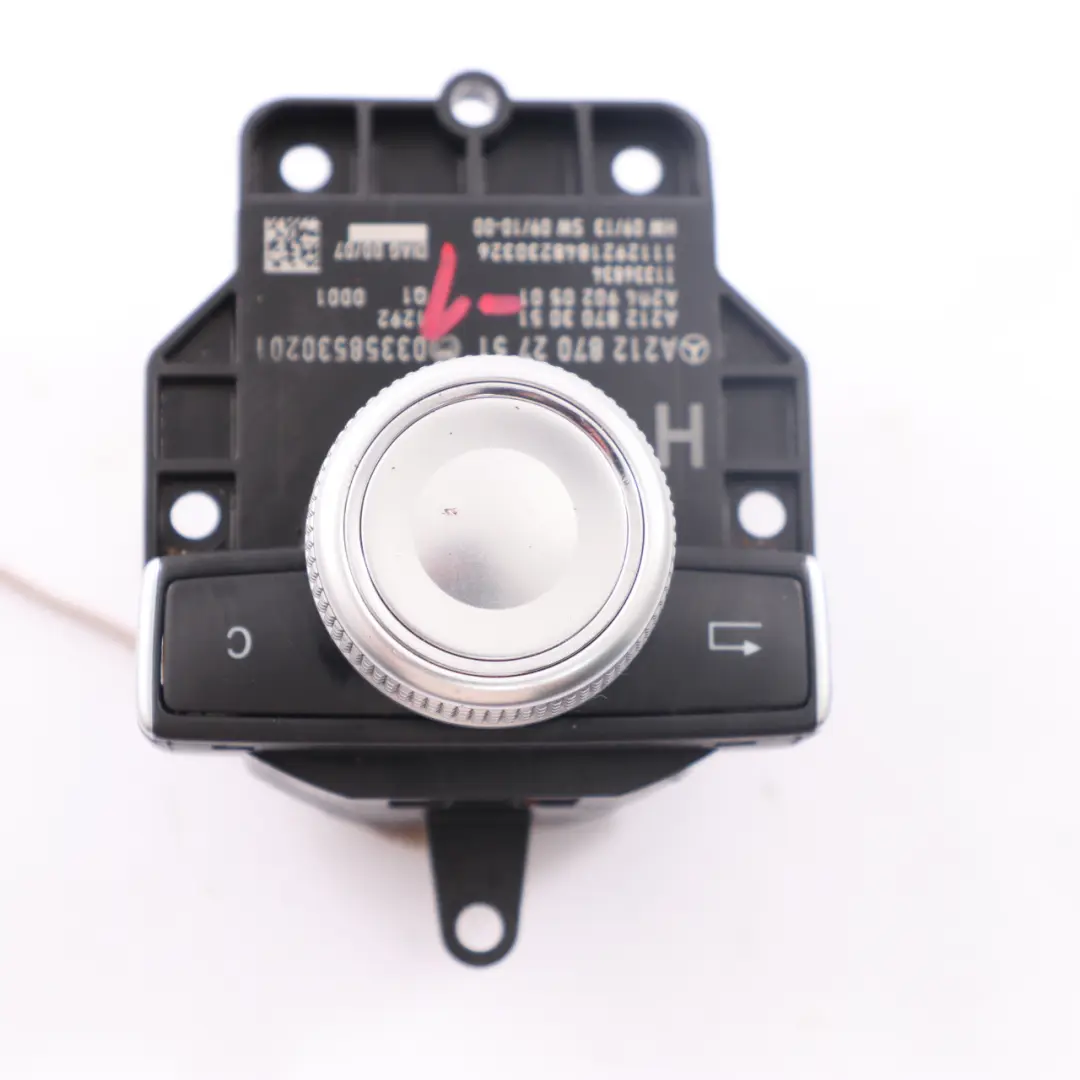 Comand Navi CD Pulsante Pannello Controllo per Mercedes W212 con numero di parte A2128702751 Mercedes W212 Comand Navi CD Pulsante Pannello Controllo - SKU A2128702751-1 - Numero di parte A2128702751