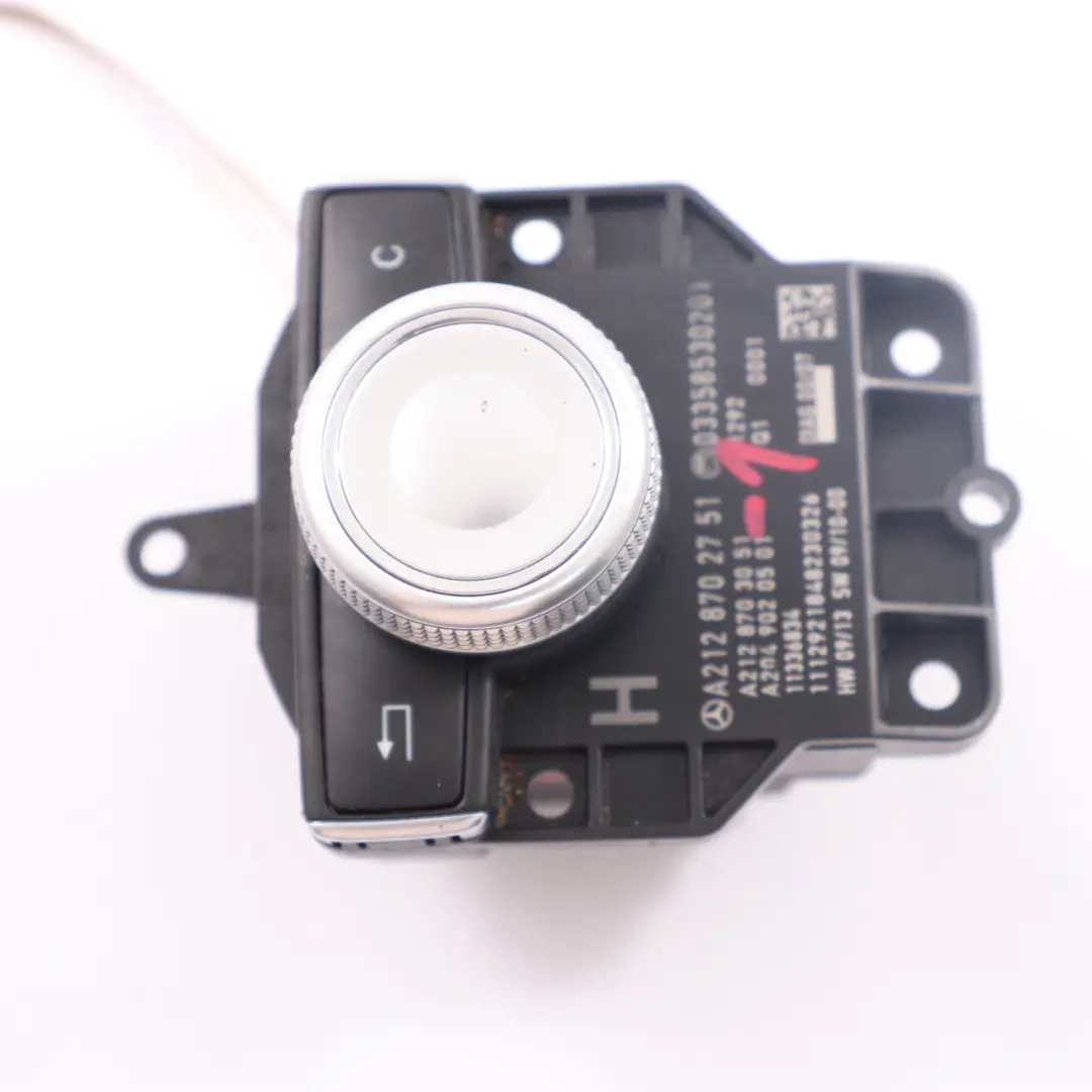 Comand Navi CD Interruptor Pulsador Panel Control para Mercedes W212 con número de pieza A2128702751 Mercedes W212 Comand Navi CD Interruptor Pulsador Panel Control - SKU A2128702751-1 - Número de pieza A2128702751