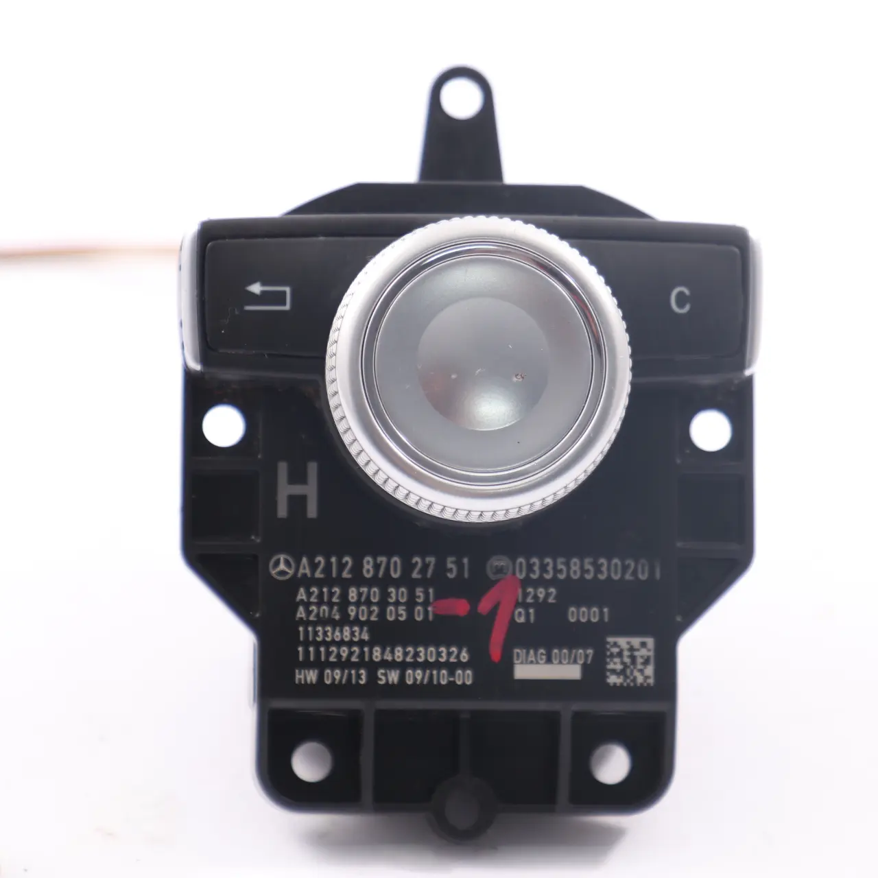 Mercedes W212 Comand Navi CD Interruptor Pulsador Panel Control