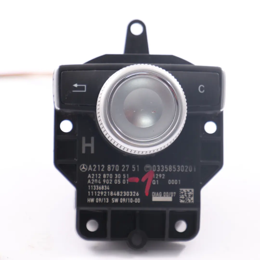 Comand Navi CD Pulsante Pannello Controllo per Mercedes W212 con numero di parte A2128702751 Mercedes W212 Comand Navi CD Pulsante Pannello Controllo - SKU A2128702751-1 - Numero di parte A2128702751