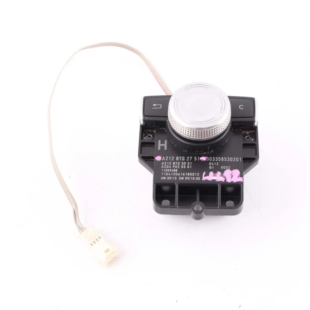 Mercedes W212 Comand Navi CD Switch Push-Button Panneau de commande - SKU A2128702751 - Numéro de pièce A2128702751