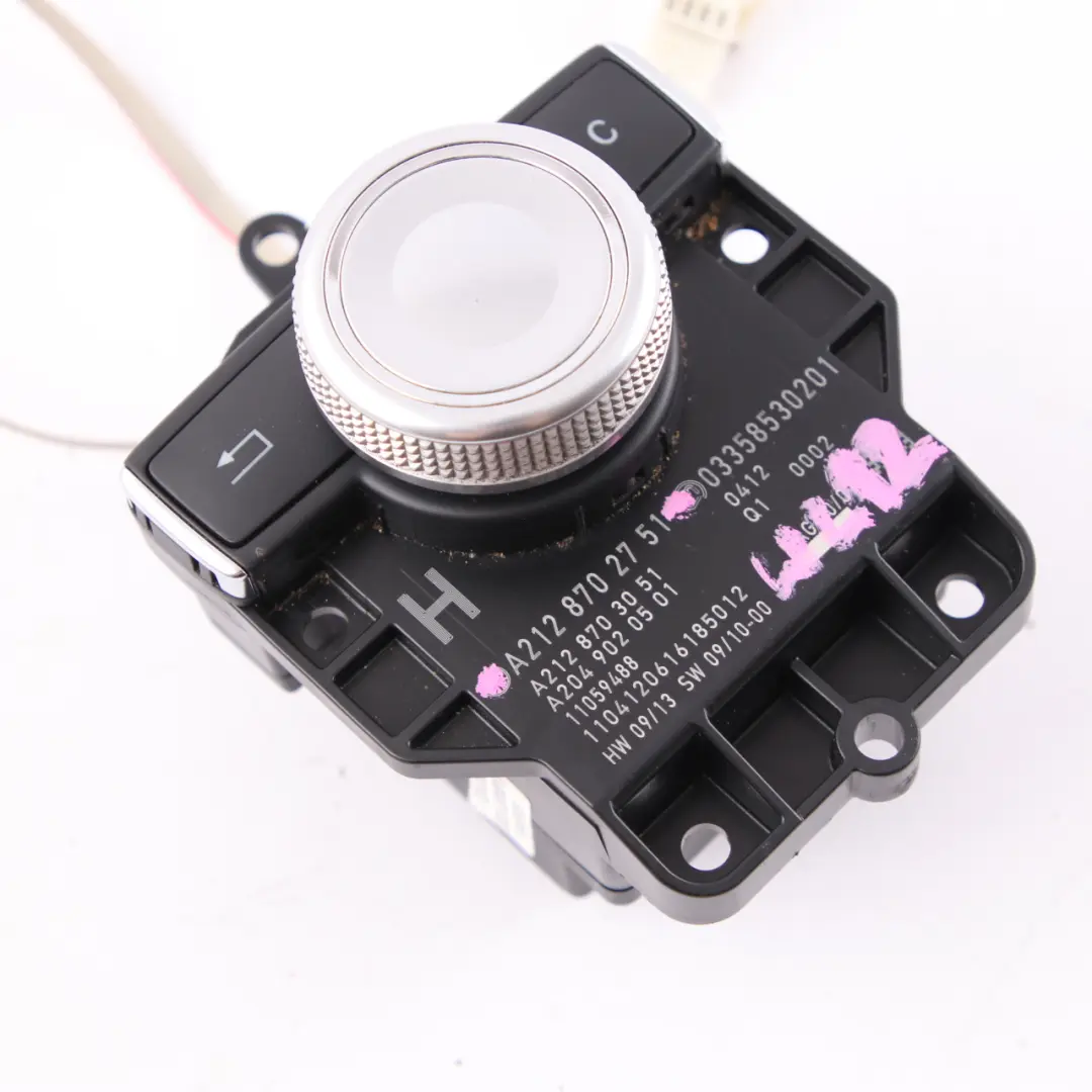 Mercedes W212 Comand Navi CD Interruptor Pulsador Panel Control - SKU A2128702751 - Número de pieza A2128702751