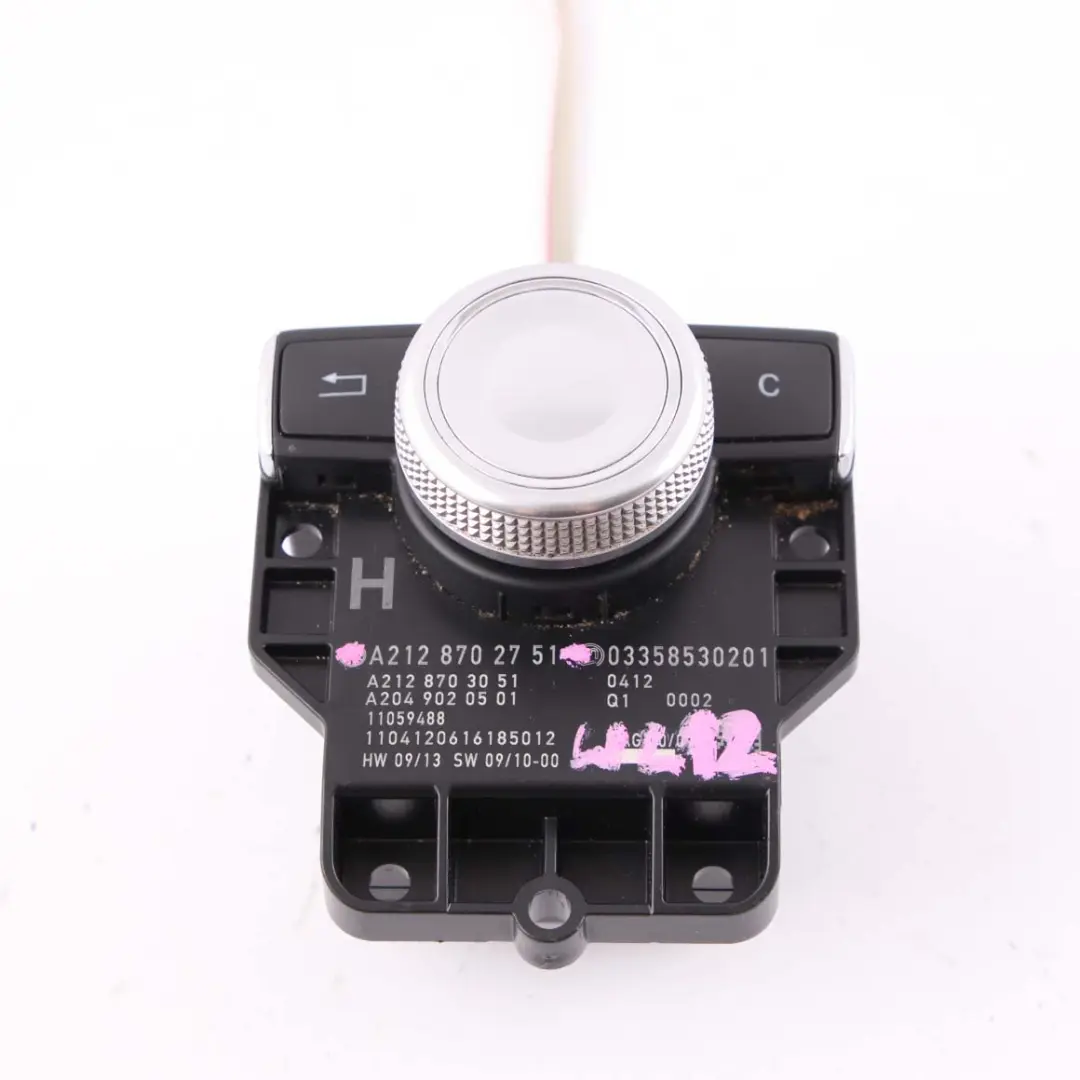  Control Panel Mercedes W212 Comand Navi CD Switch Push-Button - SKU A2128702751 - Part number A2128702751