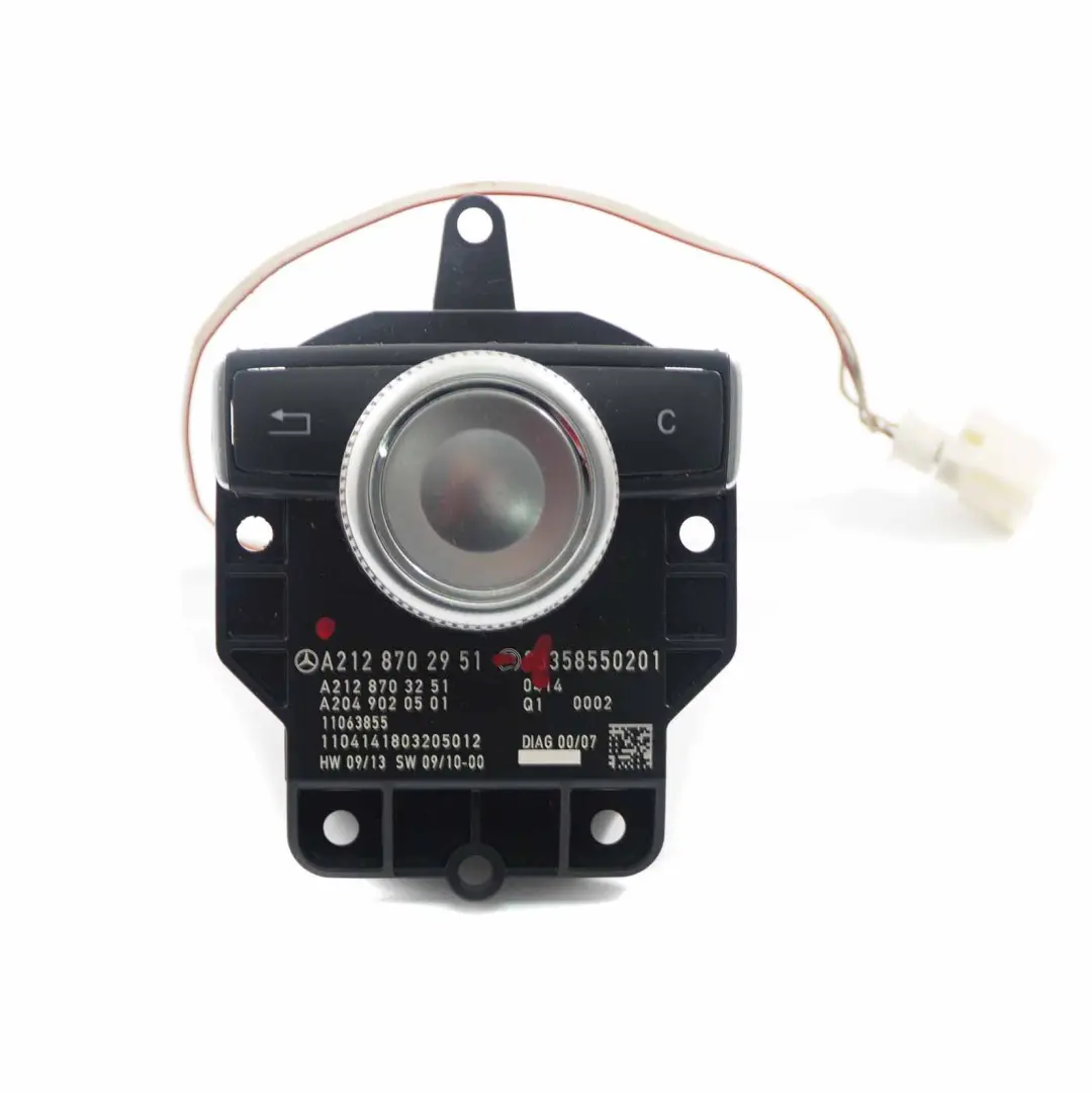 Mercedes W212 Comand Navi CD Interruptor Panel de Control - SKU A2128702951-1 - Número de pieza A2128702951