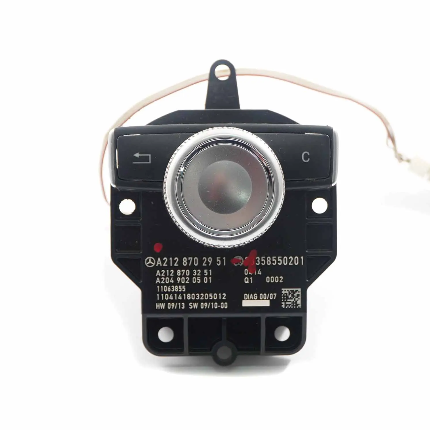 Mercedes W212 Comand Navi CD Interruttore Pannello di Controllo A2128702951