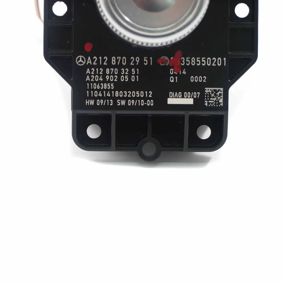 Mercedes W212 Comand Navi CD Interruptor Panel de Control - SKU A2128702951-1 - Número de pieza A2128702951