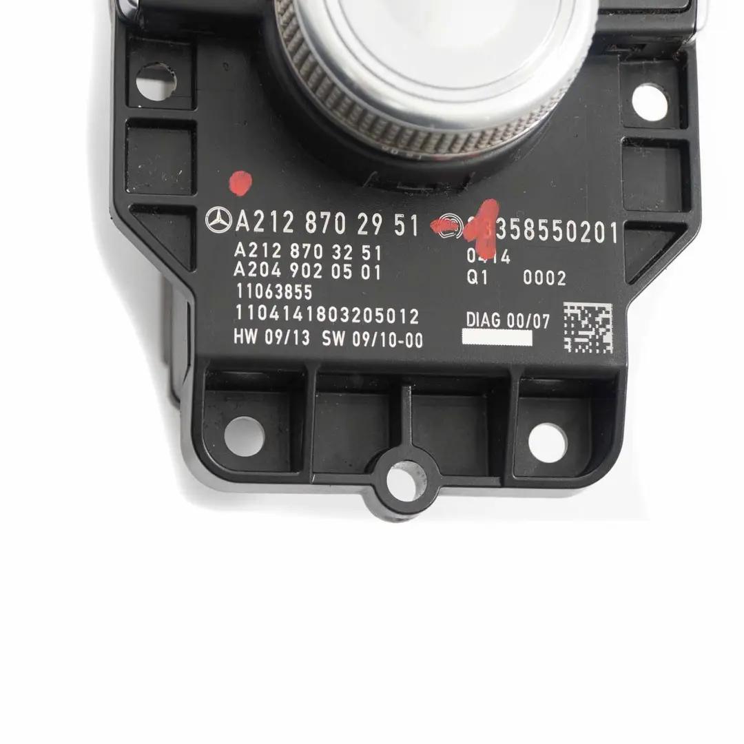 Mercedes W212 Comand Navi CD Interruptor Panel de Control - SKU A2128702951-1 - Número de pieza A2128702951