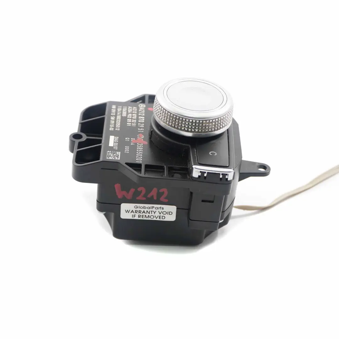 Mercedes W212 Comand Navi CD Interruptor Panel de Control - SKU A2128702951-1 - Número de pieza A2128702951