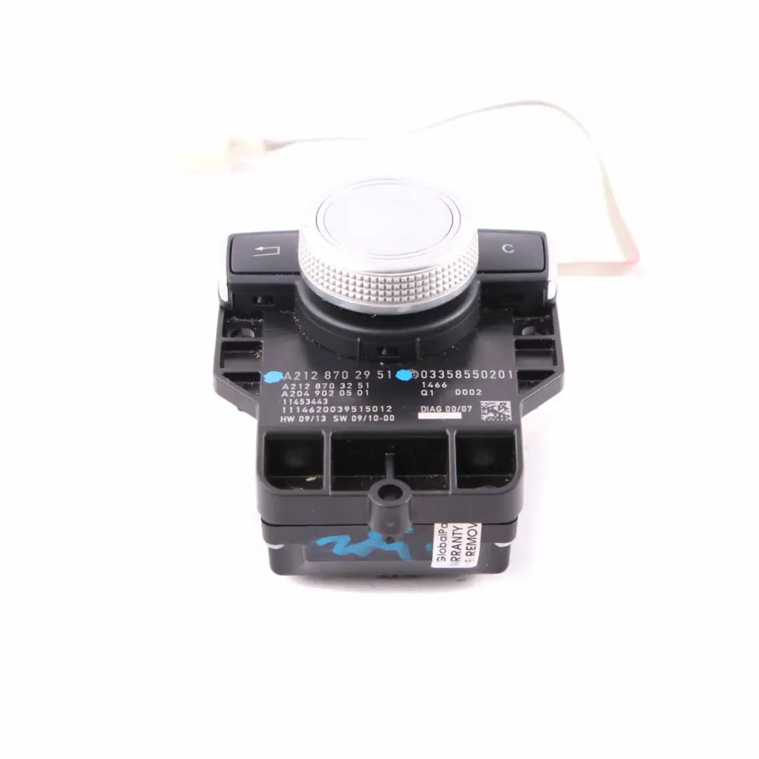  Control Panel Mercedes W212 Comand Navi CD Switch Push-Button - SKU A2128702951 - Part number A2128702951