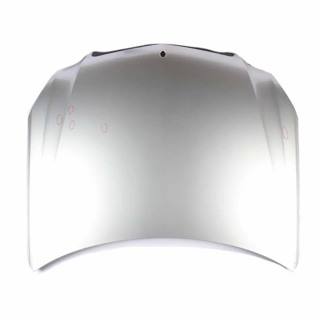 Hood Bonnet Trim Panel Iridium Silver Metallic - 775 to Mercedes W212 with Part number A2038800957 Mercedes W212 Hood Bonnet Trim Panel Iridium Silver Metallic - 775 - SKU A2128800157-IRS - Part number A2038800957