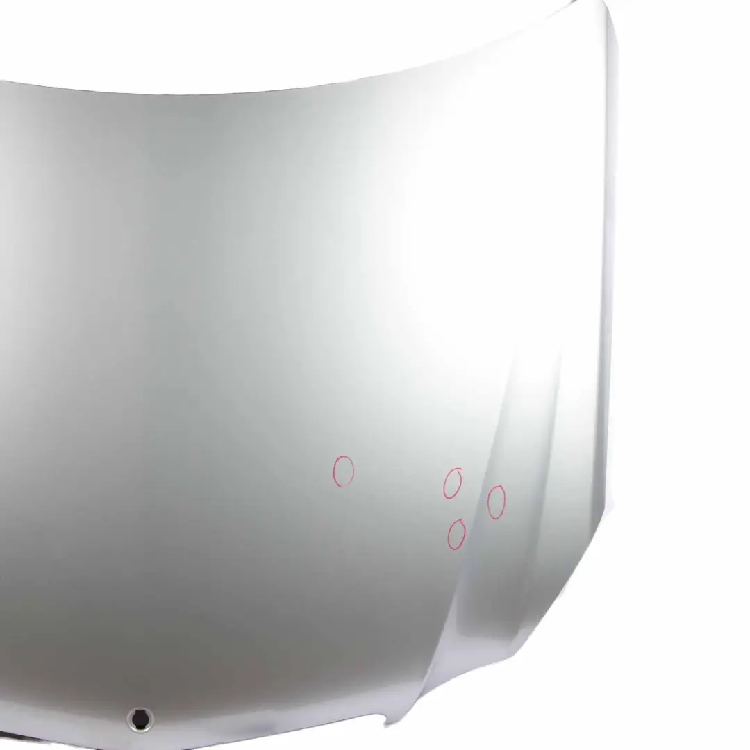 Hood Bonnet Trim Panel Iridium Silver Metallic - 775 to Mercedes W212 with Part number A2038800957 Mercedes W212 Hood Bonnet Trim Panel Iridium Silver Metallic - 775 - SKU A2128800157-IRS - Part number A2038800957