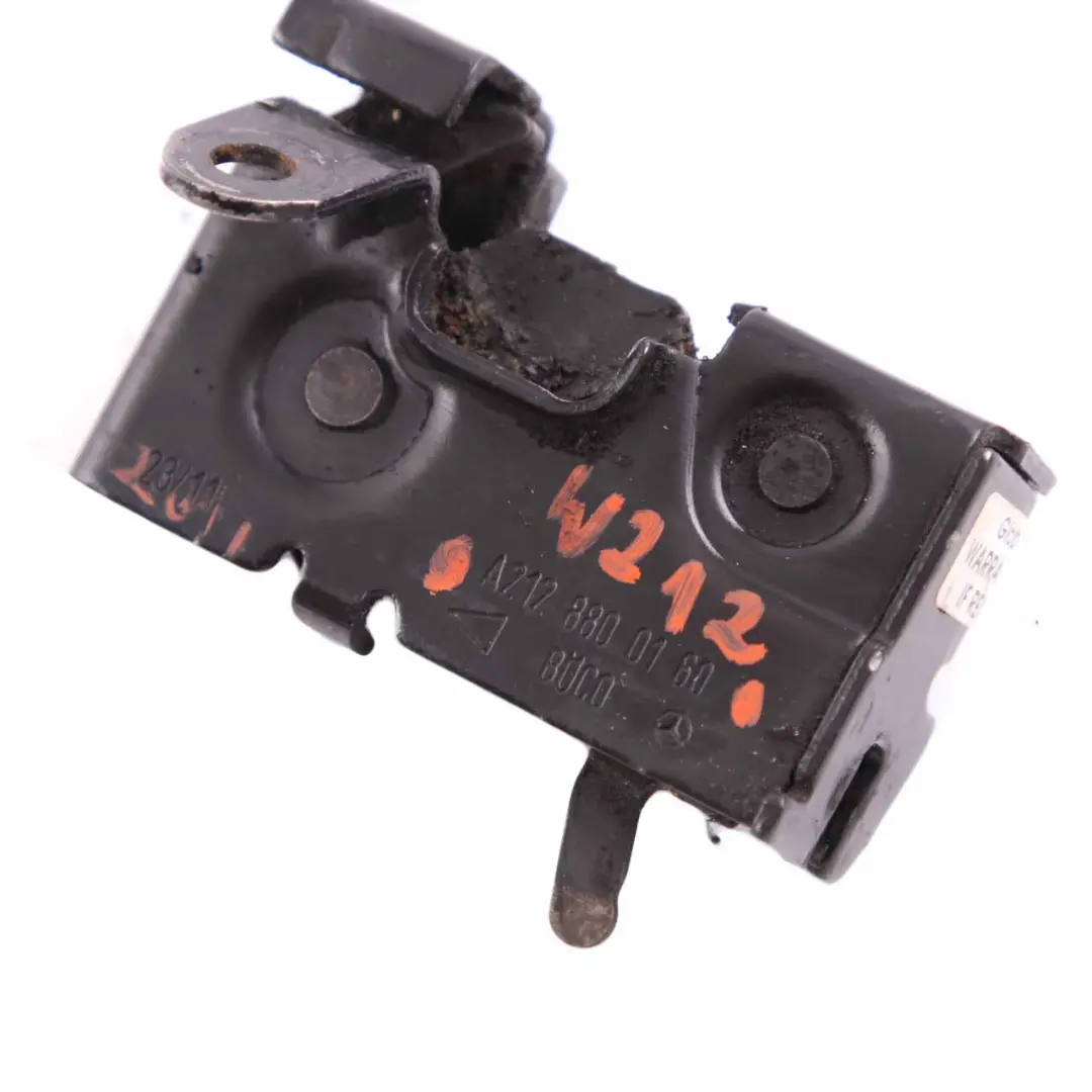 Hood Lock Mercedes W212 Engine Bonnet Safety Catch to with Part number A2128800160 Hood Lock Mercedes W212 Engine Bonnet Safety Catch - SKU A2128800160 - Part number A2128800160