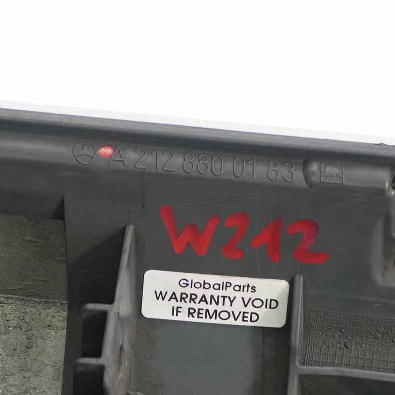 Mercedes W212 Osłona Grill Przód Chrom - SKU A2128800183 - Numer Części A2128800183