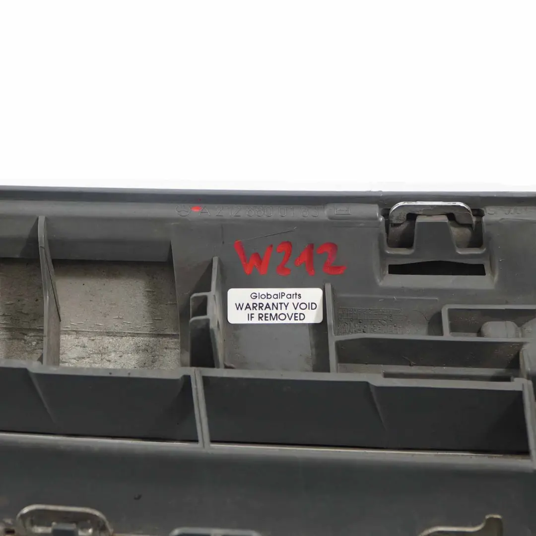 Mercedes W212 Osłona Grill Przód Chrom - SKU A2128800183 - Numer Części A2128800183