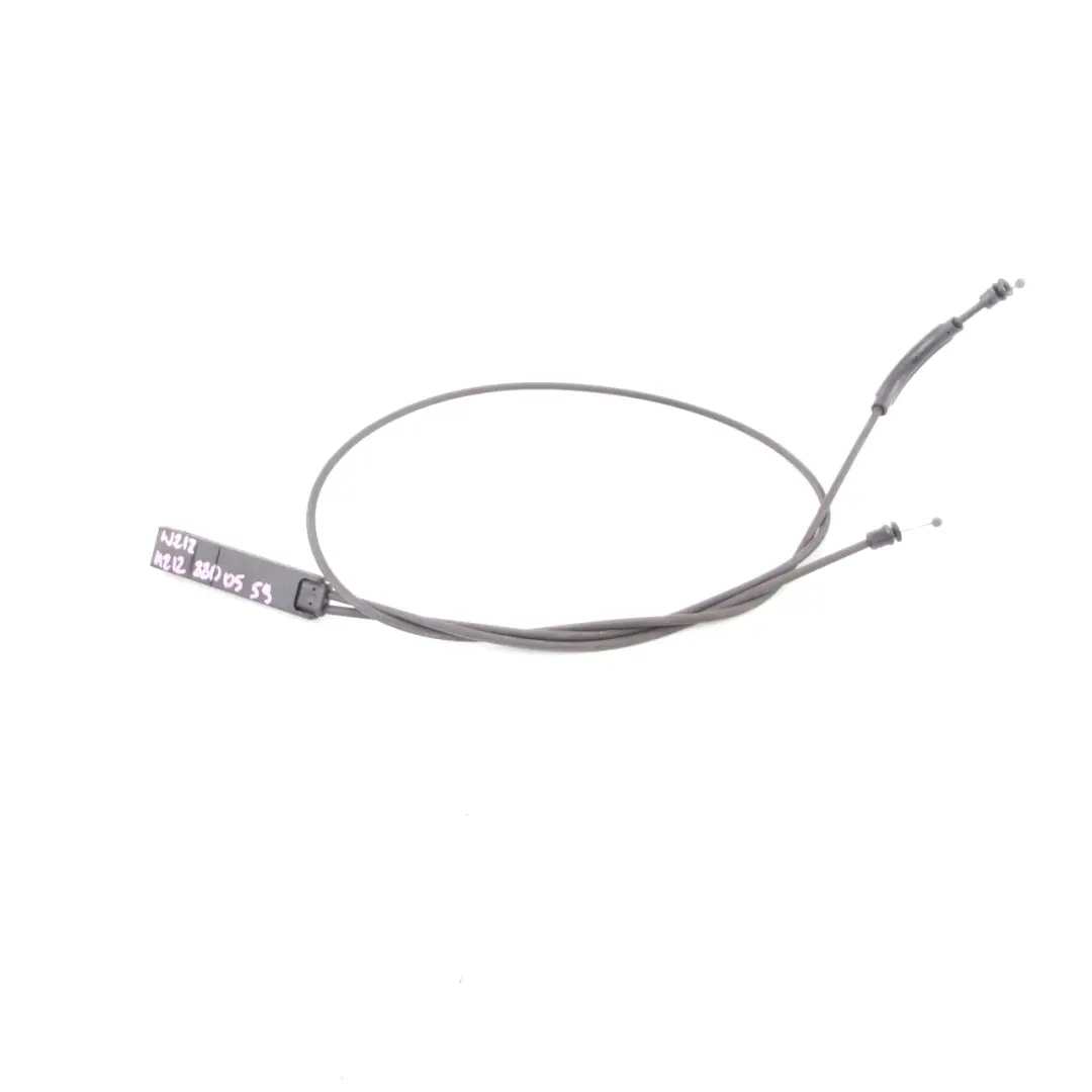 Bonnet Release Cable Mercedes W212 W218 Bowden Cable Hood Linkage to with Part number A2128800559 Bonnet Release Cable Mercedes W212 W218 Bowden Cable Hood Linkage - SKU A2128800559 - Part number A2128800559