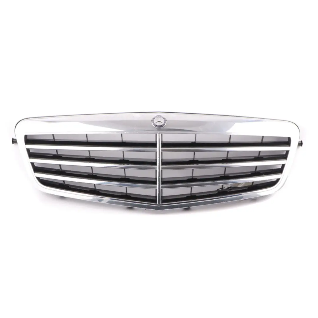 Front Grille Hood Radiator Panel Chrome Avantgarde to Mercedes W212 with Part number A2128801083 Mercedes W212 Front Grille Hood Radiator Panel Chrome Avantgarde - SKU A2128801083 - Part number A2128801083