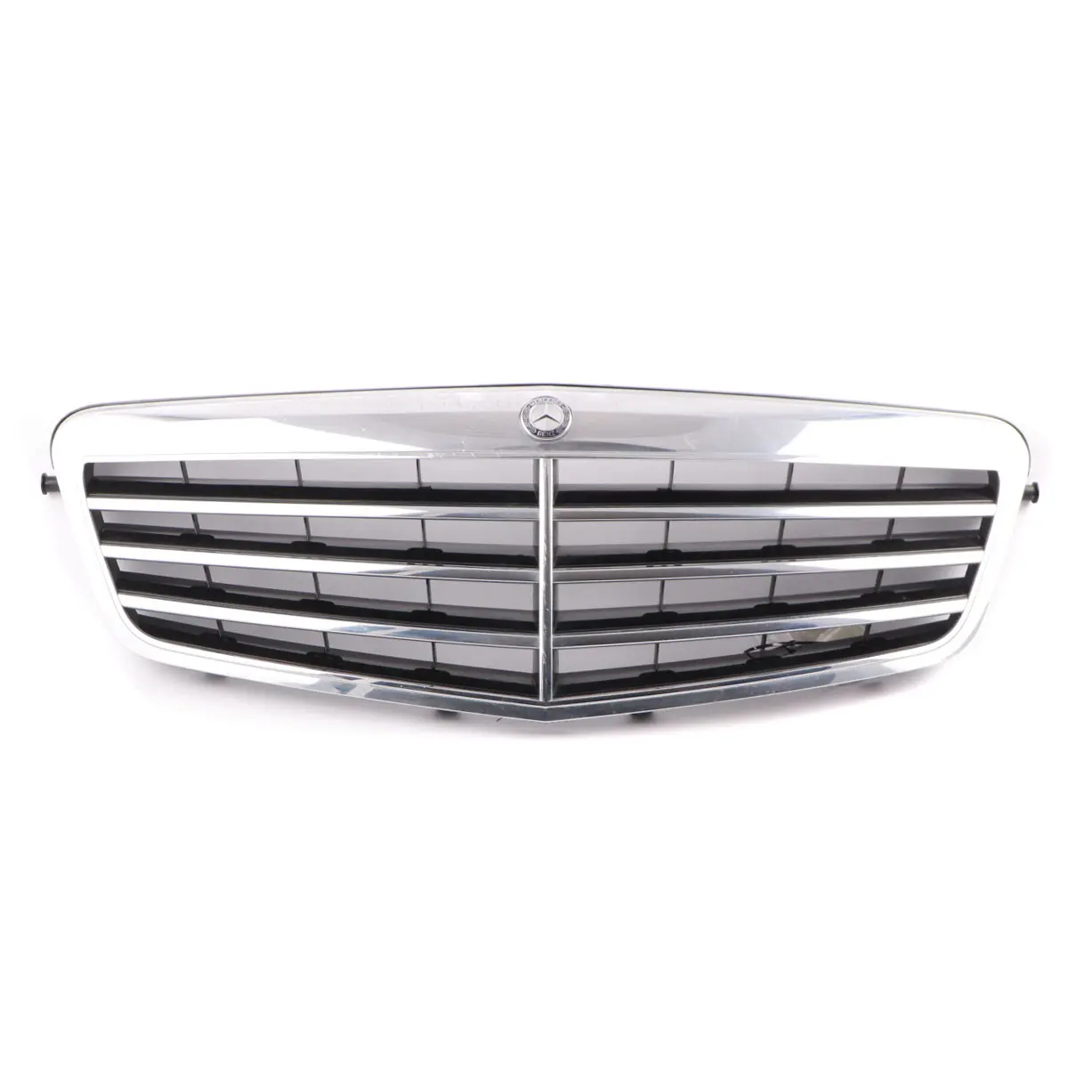 Mercedes W212 Front Grille Hood Radiator Panel Chrome Avantgarde A2128801083