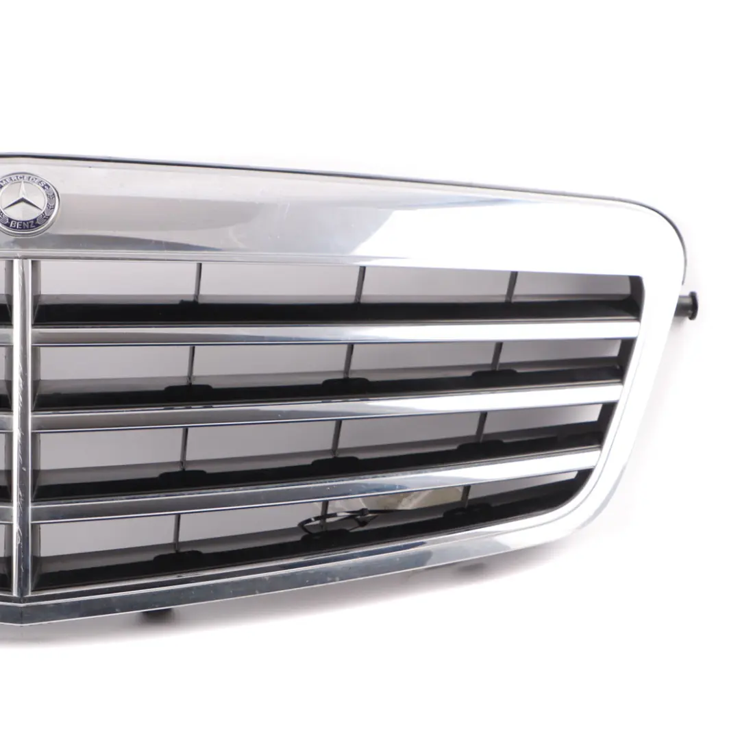 Front Grille Hood Radiator Panel Chrome Avantgarde to Mercedes W212 with Part number A2128801083 Mercedes W212 Front Grille Hood Radiator Panel Chrome Avantgarde - SKU A2128801083 - Part number A2128801083