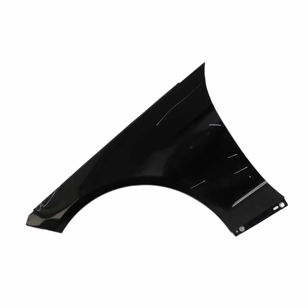 Mercedes W212 Side Wing Panel Front Left N/S Fender Cover Obsidian Black - 197 - SKU A2128801118-OB - Part number A2128801118
