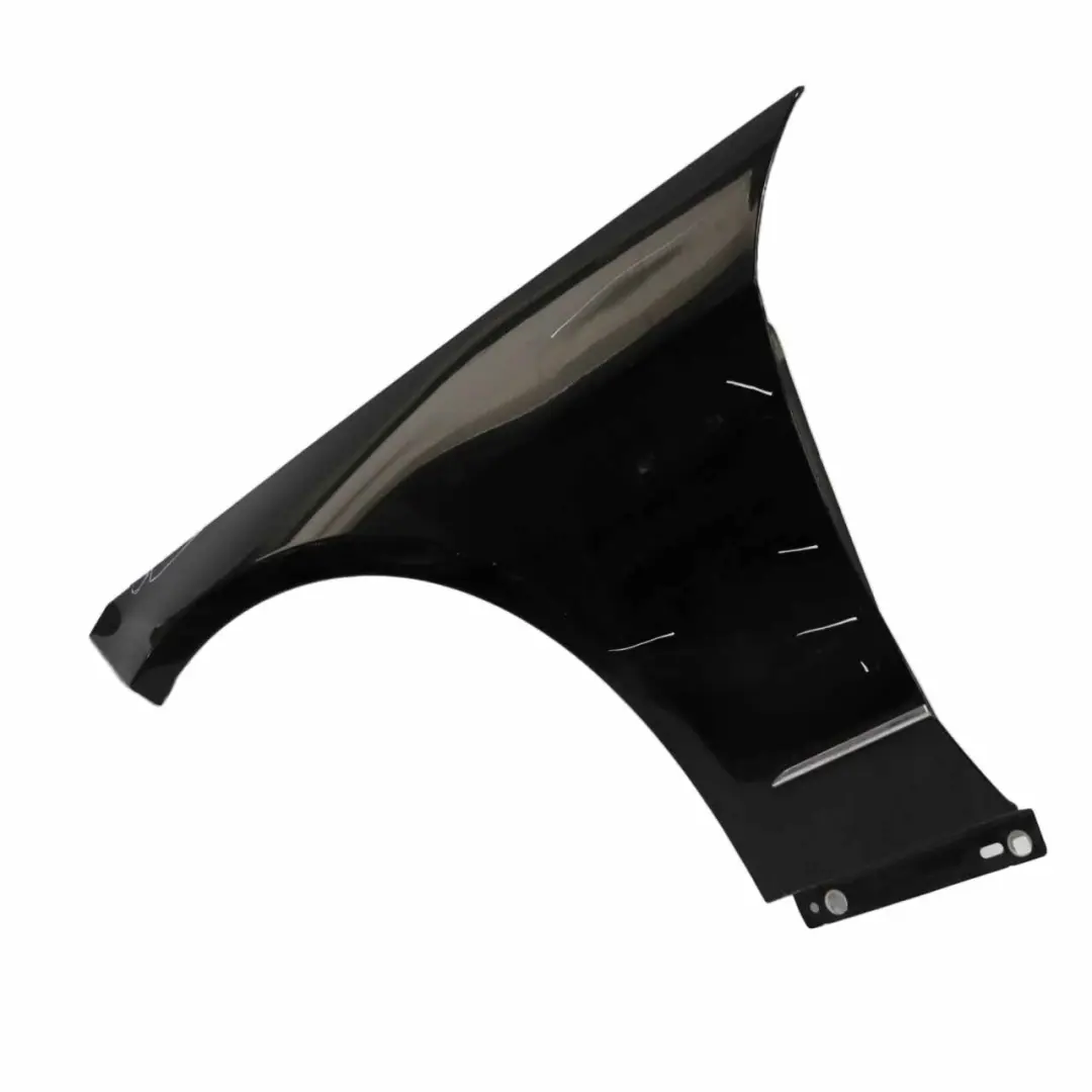 Mercedes W212 Panneau latéral de l'aile avant gauche Obsidian Black - 197 - SKU A2128801118-OB - Numéro de pièce A2128801118