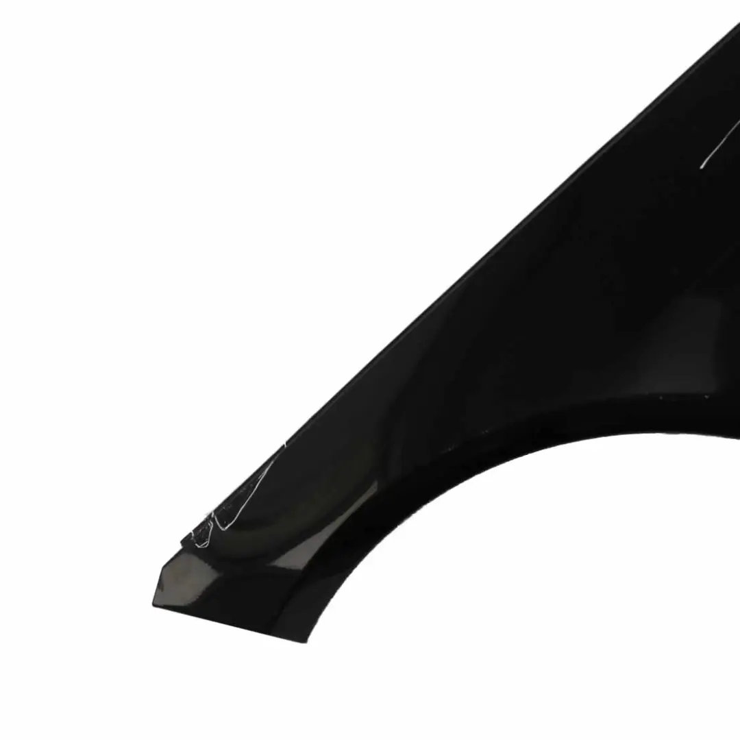 Mercedes W212 Side Wing Panel Front Left N/S Fender Cover Obsidian Black - 197 - SKU A2128801118-OB - Part number A2128801118