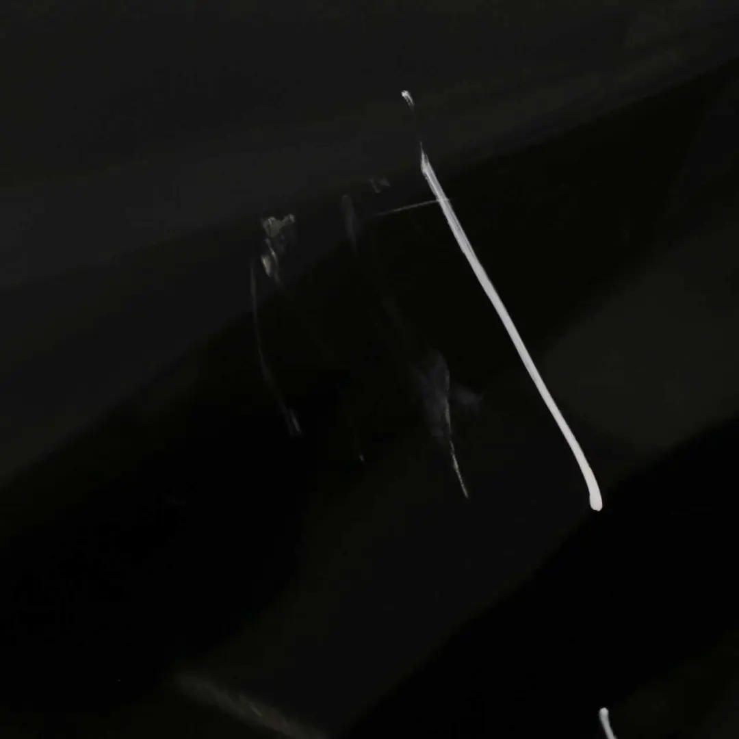 Mercedes W212 Rear Bumper AMG Saloon Trim Panel Cover Obsidian Black - 197 - SKU A2128802940-OB - Part number A2128802940