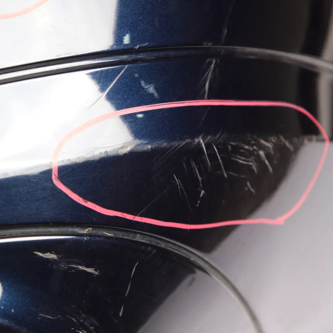 Bumper Avantgarde Trim Panel Cavansite Blue Metallic - 890 to Mercedes W212 Rear with Part number A2128804940 Mercedes W212 Rear Bumper Avantgarde Trim Panel Cavansite Blue Metallic - 890 - SKU A2128804940-CVB - Part number A2128804940