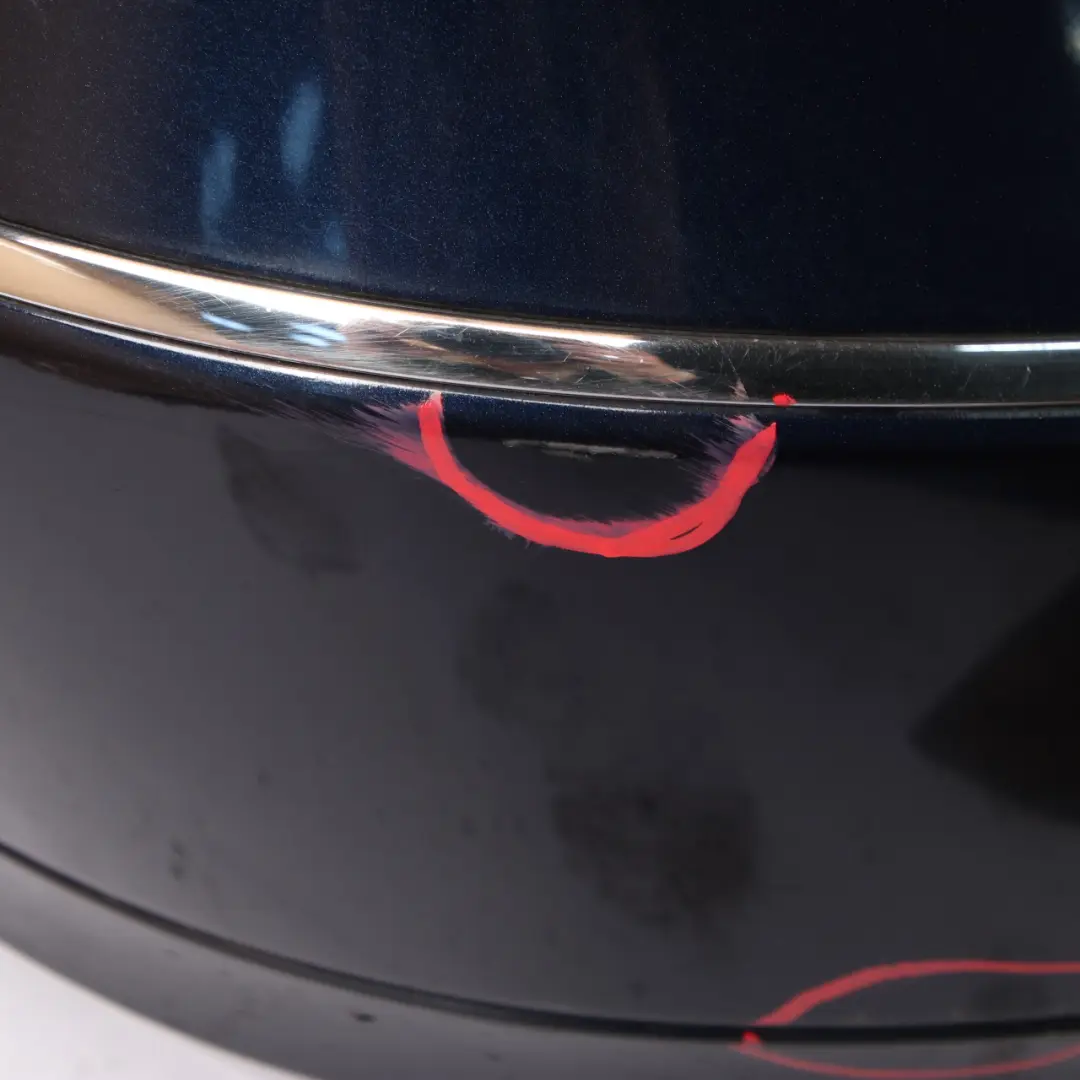 Mercedes W212 Rear Bumper Avantgarde Trim Panel Cavansite Blue Metallic - 890 - SKU A2128804940-CVB - Part number A2128804940