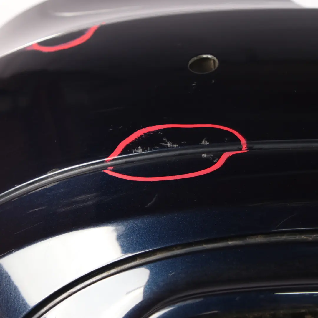 Bumper Avantgarde Trim Panel Cavansite Blue Metallic - 890 to Mercedes W212 Rear with Part number A2128804940 Mercedes W212 Rear Bumper Avantgarde Trim Panel Cavansite Blue Metallic - 890 - SKU A2128804940-CVB - Part number A2128804940