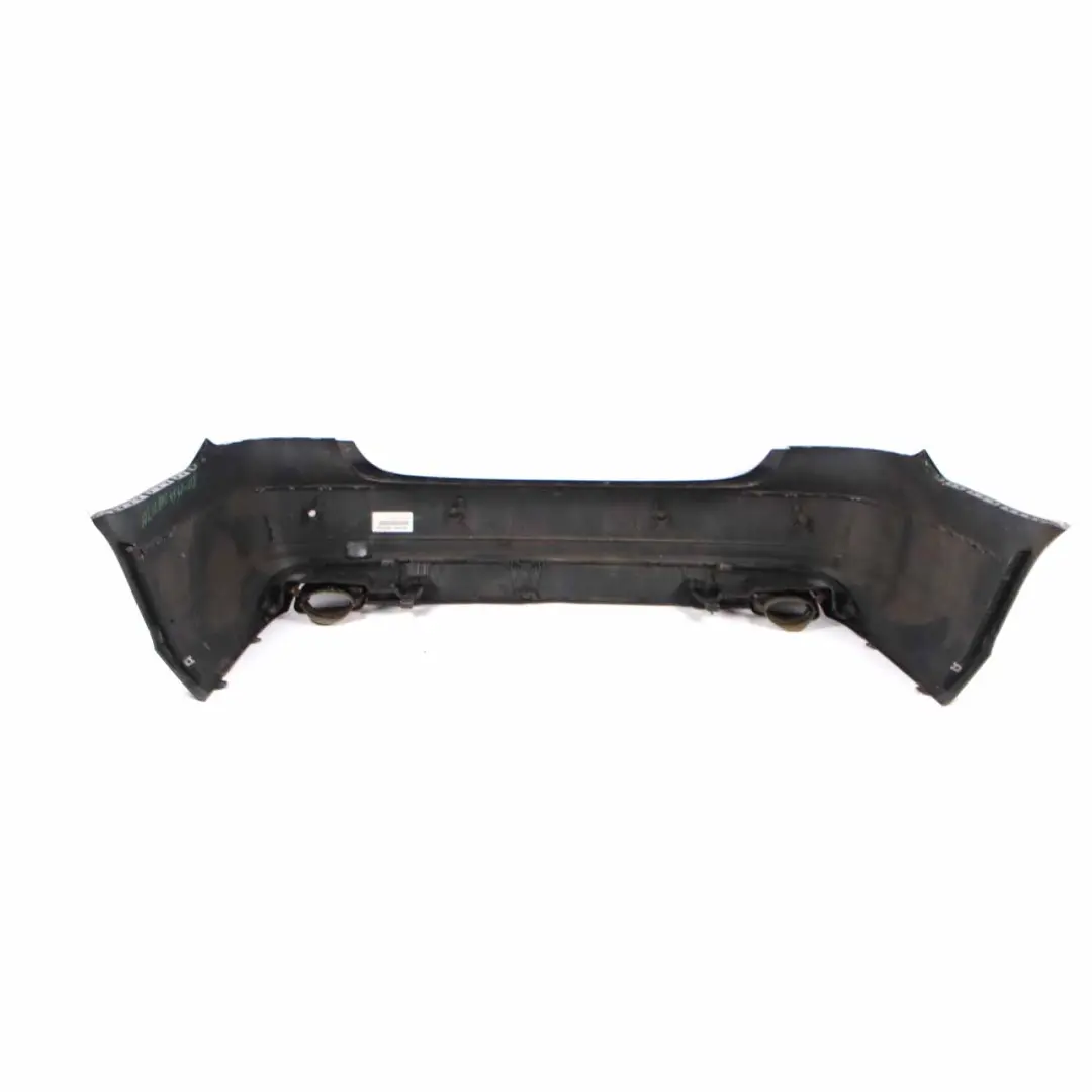 Bumper Avantgarde Trim Panel Obsidian Black - 197 to Mercedes W212 Rear with Part number A2128804940 Mercedes W212 Rear Bumper Avantgarde Trim Panel Obsidian Black - 197 - SKU A2128804940-OB - Part number A2128804940