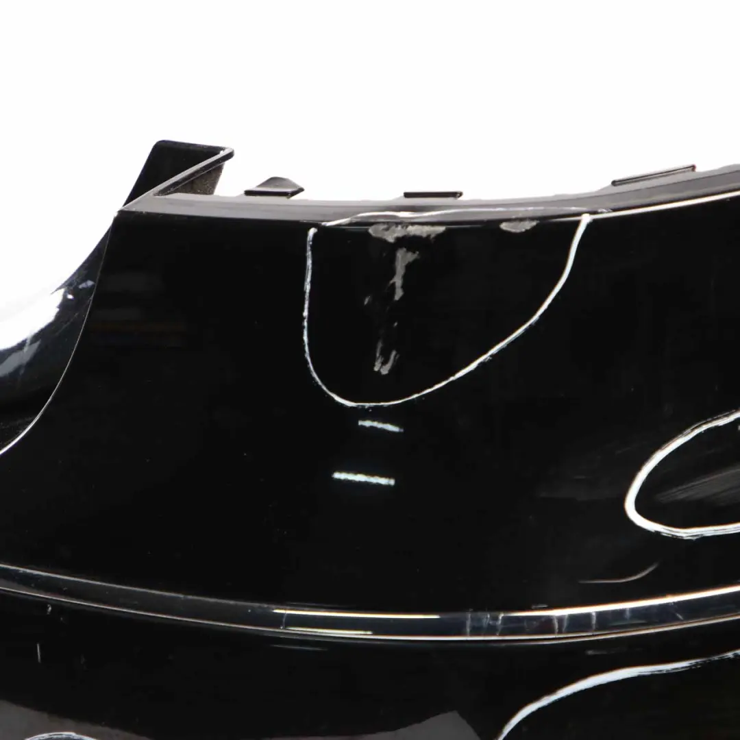 Mercedes W212 Rear Bumper Avantgarde Trim Panel Obsidian Black - 197 - SKU A2128804940-OB - Part number A2128804940
