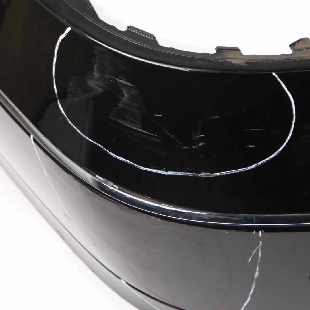 Bumper Avantgarde Trim Panel Obsidian Black - 197 to Mercedes W212 Rear with Part number A2128804940 Mercedes W212 Rear Bumper Avantgarde Trim Panel Obsidian Black - 197 - SKU A2128804940-OB - Part number A2128804940