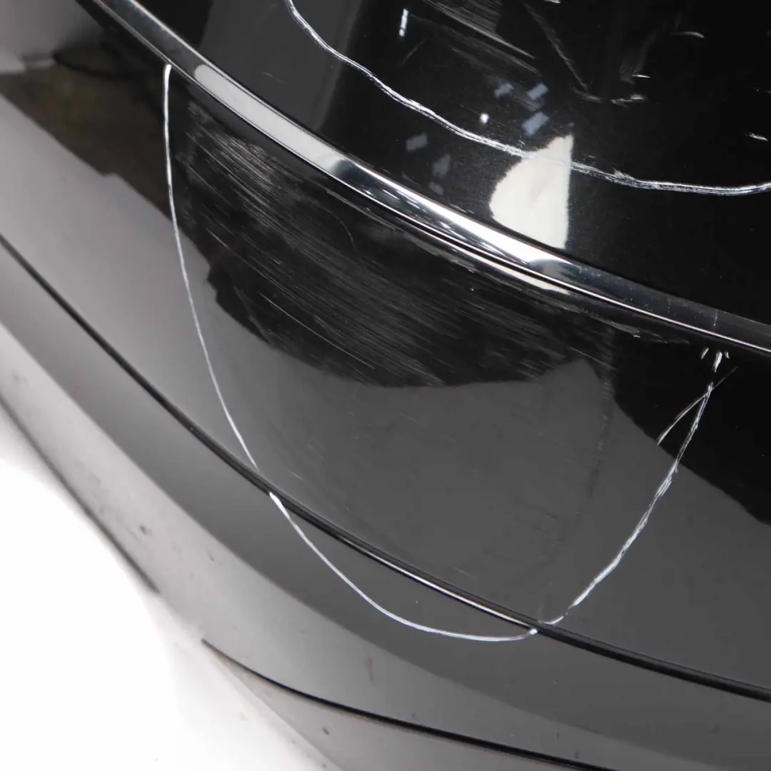 Mercedes W212 Rear Bumper Avantgarde Trim Panel Obsidian Black - 197 - SKU A2128804940-OB - Part number A2128804940