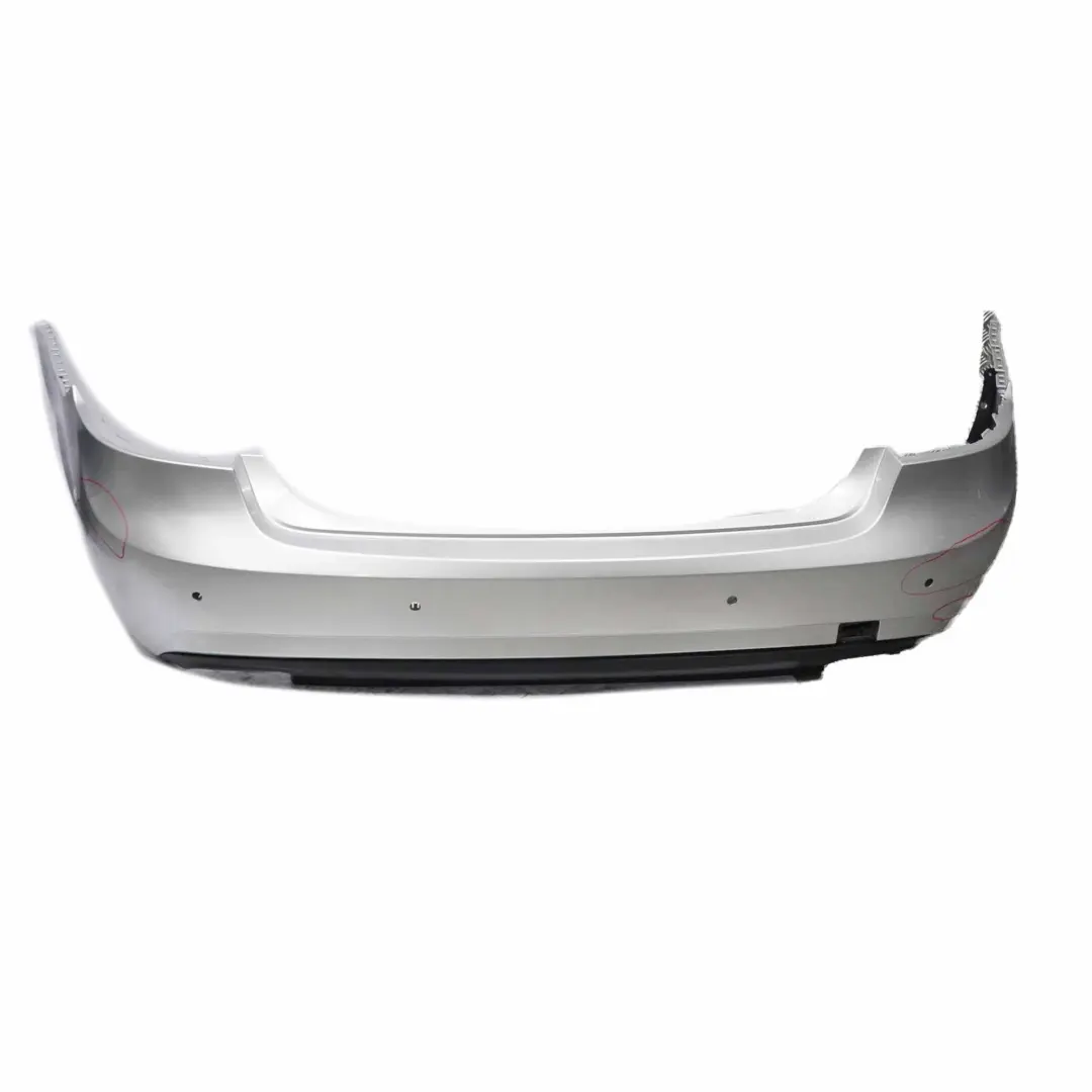 Mercedes W212 Rear Bumper Sport Trim Panel Iridium Silver Metallic - 775 - SKU A2128805240-IRS1 - Part number A2128805240