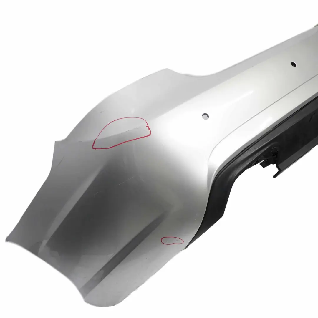 Mercedes W212 Rear Bumper Sport Trim Panel Iridium Silver Metallic - 775 - SKU A2128805240-IRS1 - Part number A2128805240