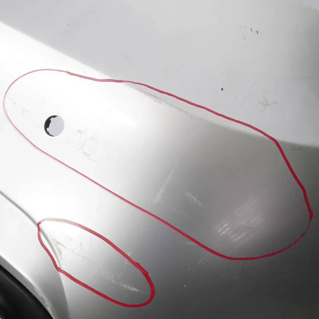 Bumper Sport Trim Panel Iridium Silver Metallic - 775 to Mercedes W212 Rear with Part number A2128805240 Mercedes W212 Rear Bumper Sport Trim Panel Iridium Silver Metallic - 775 - SKU A2128805240-IRS1 - Part number A2128805240