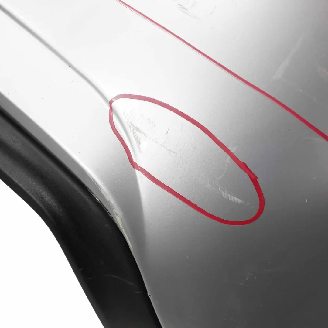 Mercedes W212 Rear Bumper Sport Trim Panel Iridium Silver Metallic - 775 - SKU A2128805240-IRS1 - Part number A2128805240