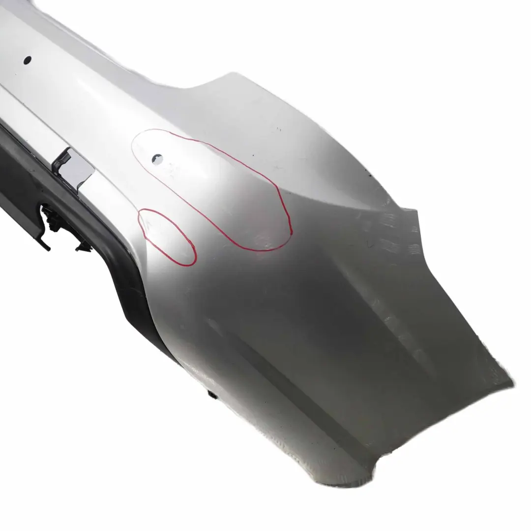 Mercedes W212 Rear Bumper Sport Trim Panel Iridium Silver Metallic - 775 - SKU A2128805240-IRS1 - Part number A2128805240