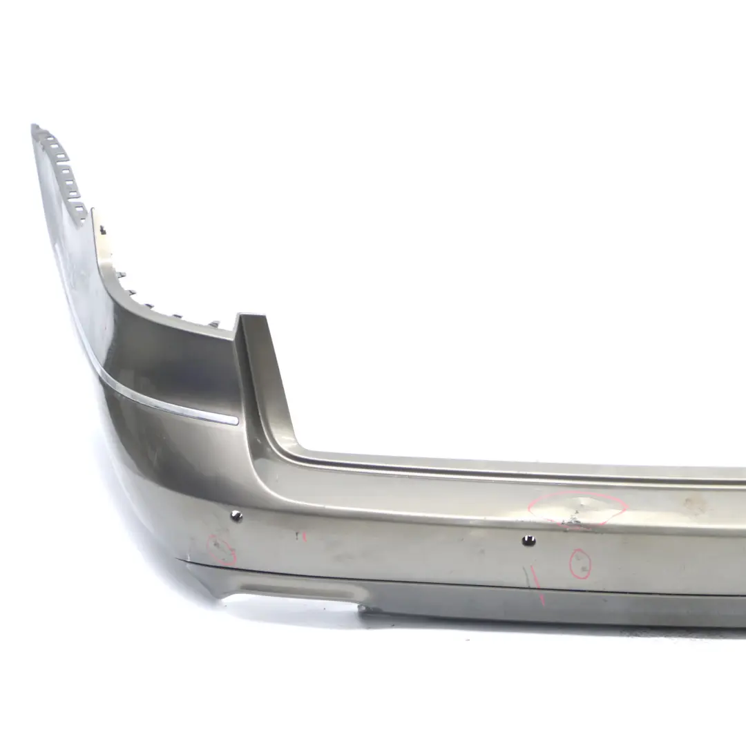 Bumper Estate Trim Panel Cover Indium Grey Metallic - 963 to Mercedes S212 Rear with Part number A2128809245 Mercedes S212 Rear Bumper Estate Trim Panel Cover Indium Grey Metallic - 963 - SKU A2128809245-ING - Part number A2128809245