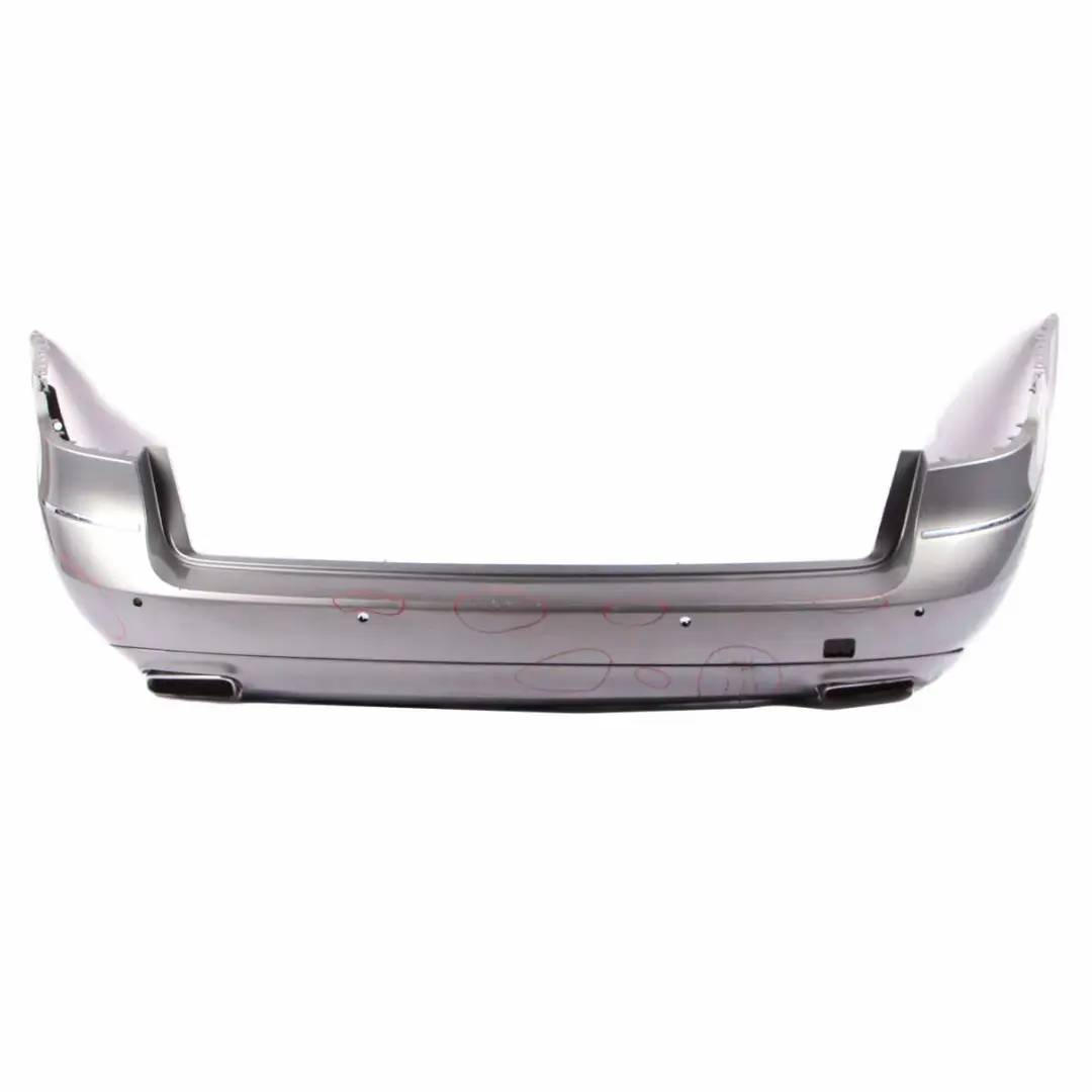 Bumper Estate Trim Panel Cover Palladium Silver Metallic 792 to Mercedes S212 Rear with Part number A2128809245 Mercedes S212 Rear Bumper Estate Trim Panel Cover Palladium Silver Metallic 792 - SKU A2128809245-PAL - Part number A2128809245